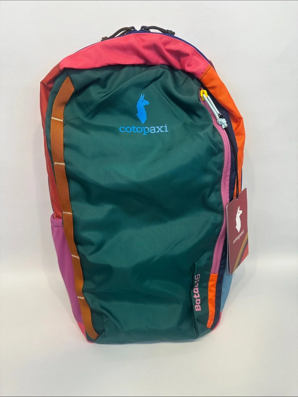 Cotopaxi Batac Del Día 16L Backpack One-of-a-Kind Multicolor Lightweight Daypack
